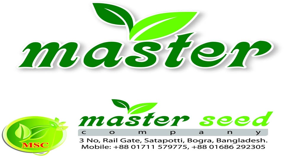 Master Seed Company logo — 3 No Rail Gate, Satapotti, Bogra